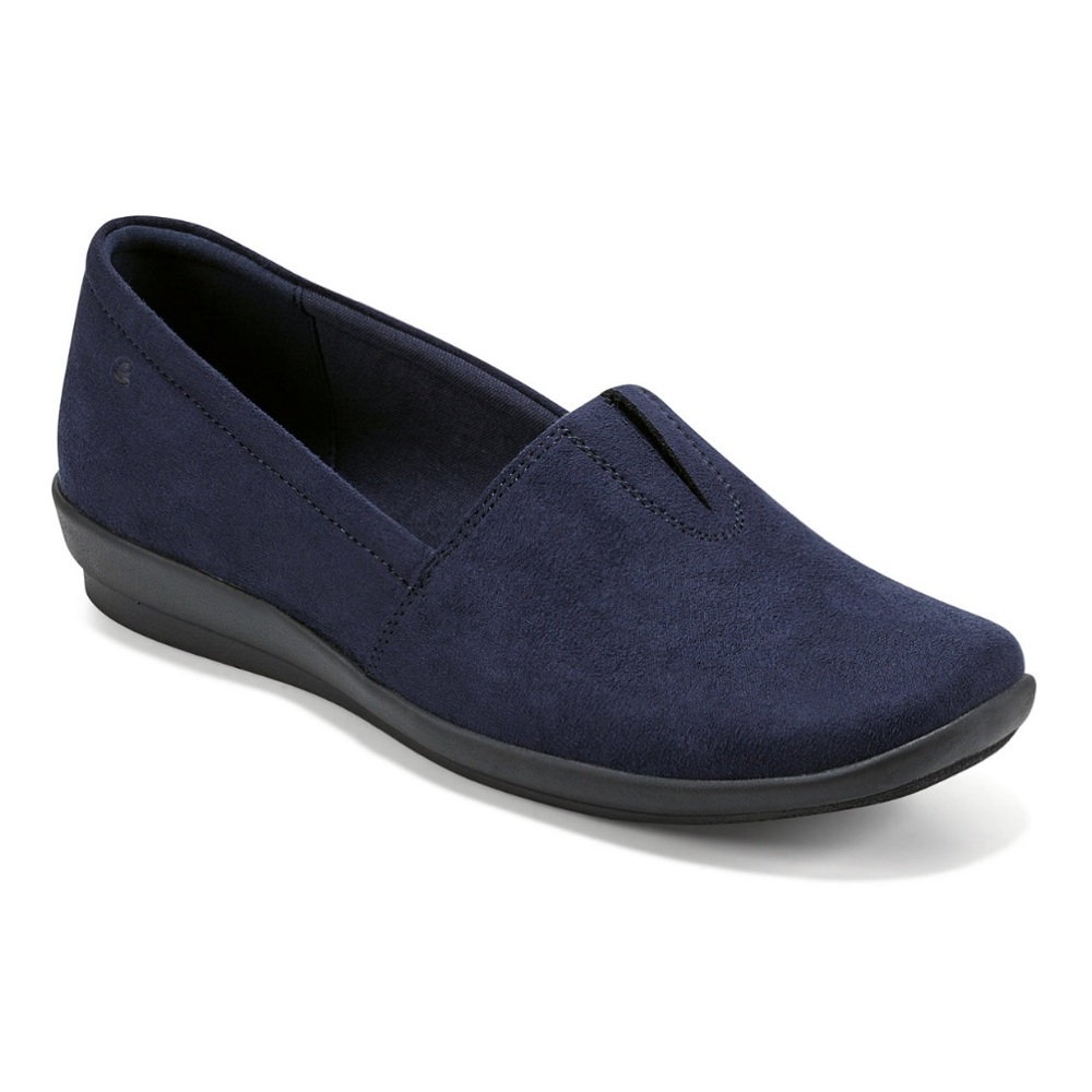 Easy Spirit Women's Arlie Lightweight Slip-On Flats- Wide Width- 8W